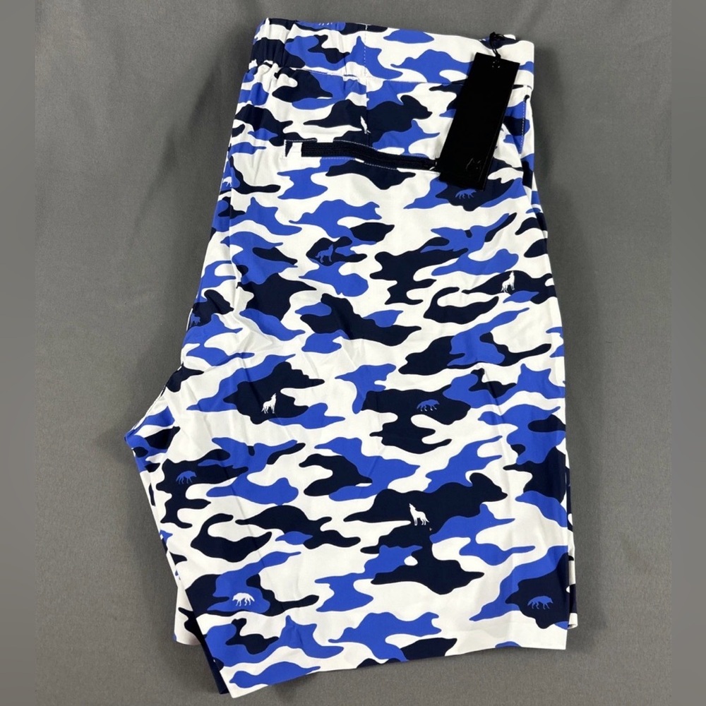 Greyson Swim Shorts Camo Scape Superior Print 38 x 8 Multicolor